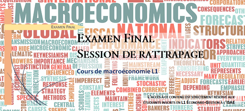 Corrigé – Examen de la session de rattrapage 2016
