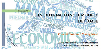 Module 4 – Les externalités : le modèle de Coase