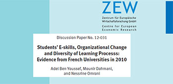 E-compétences des étudiants, changement organisationnel et diversité des processus d’apprentissage